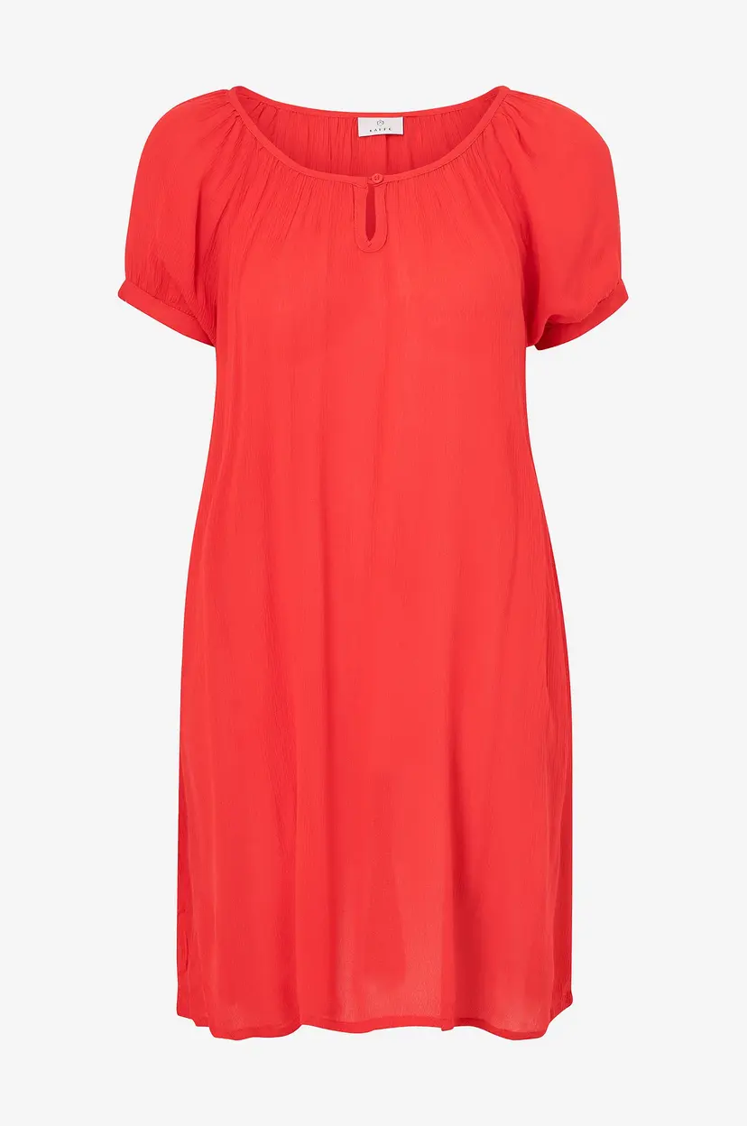 Kaffe Tunika Amber SS Tunic - Rød