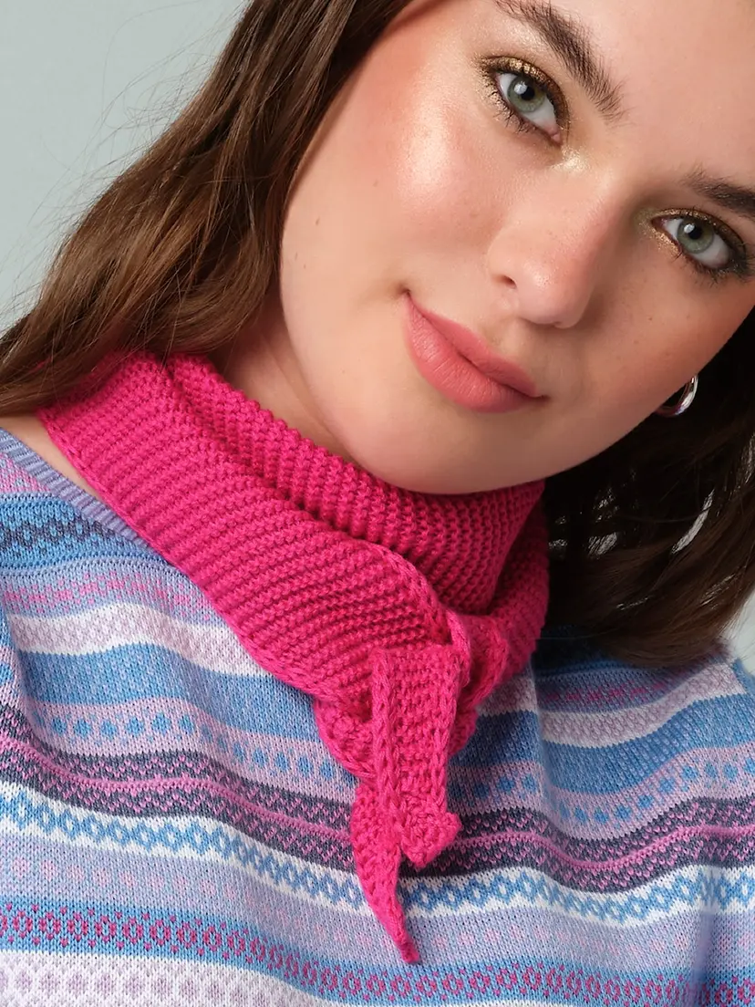 Skovhuus Skovhuus Kvinne Skjerf Lipstick Pink ONESIZE