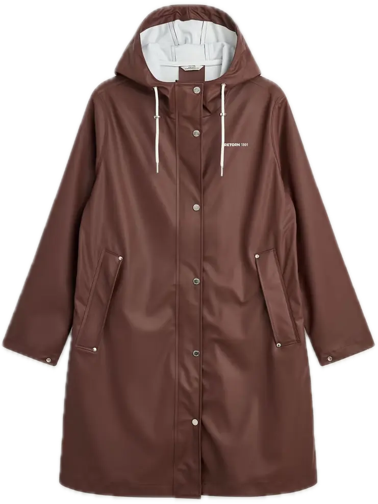 Tretorn Tretorn Women's Wings A-Shape Rain Coat French Roast
