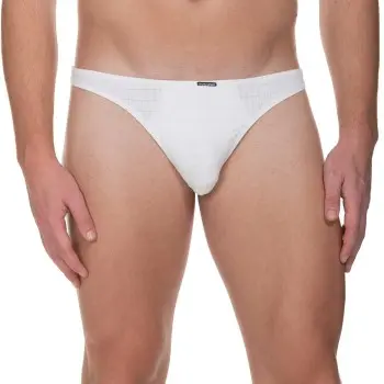 Bruno Banani Bruno Banani Check Line 2.0 String Hvit polyamid XX-Large Herre