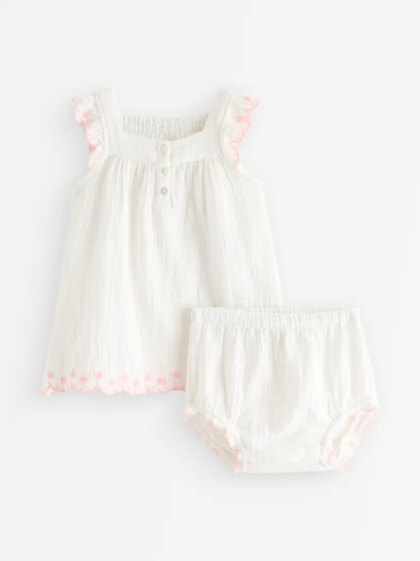 Lindex Sett med kjole og bloomers