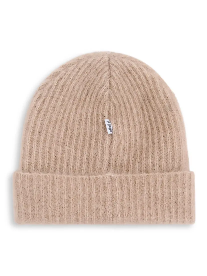 ella&il Silje Chunky Hat Hazel Beige