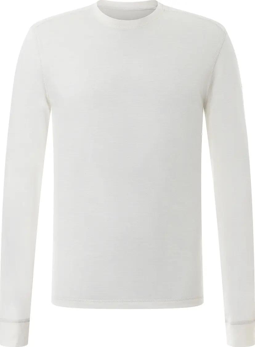 Super.Natural super.natural Men's Tundra175 Long Sleeve Fresh White