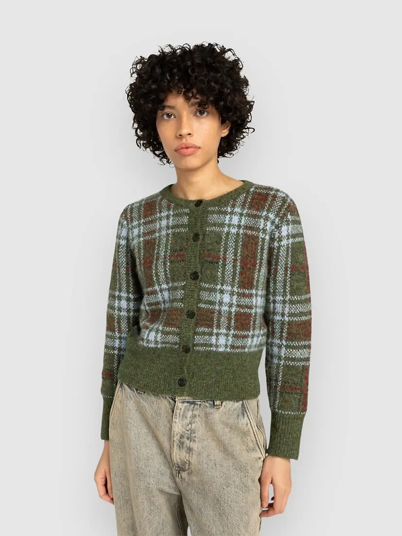 Element Element Plaid Cardigan mønster