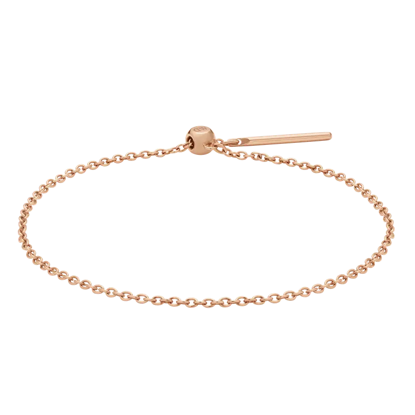 Daniel Wellington Rose Gold Bracelet Charms Chain Rg | DW