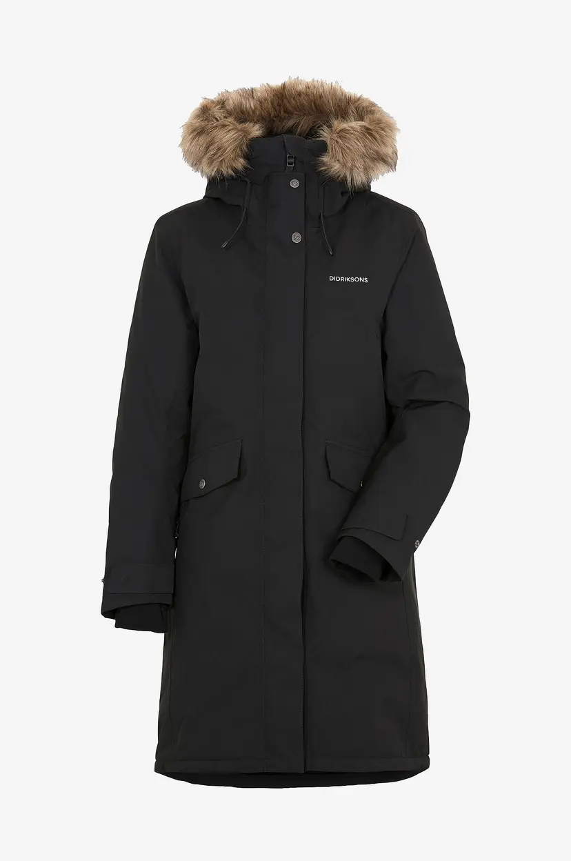 Didriksons Parka Erika Wns Parka - Svart