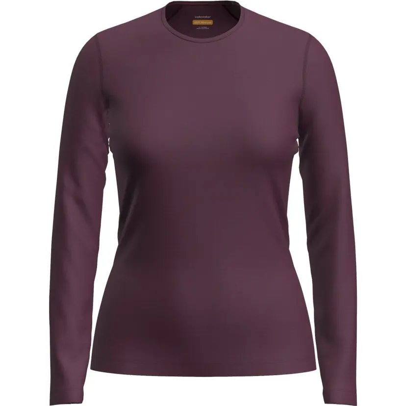 Icebreaker Icebreaker W's 200 Oasis LS Crewe Dk Berry