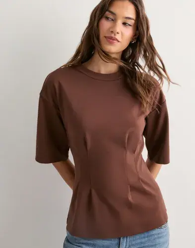 Vero Moda Vero Moda - Brun - Vmtanya 2/4 Fitted Top Jrs Exp