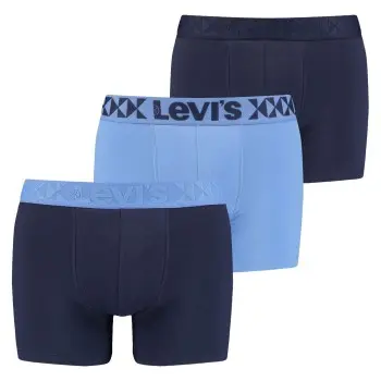 Levi's Levis 3P Boxer Giftbox Blå bomull Medium Herre