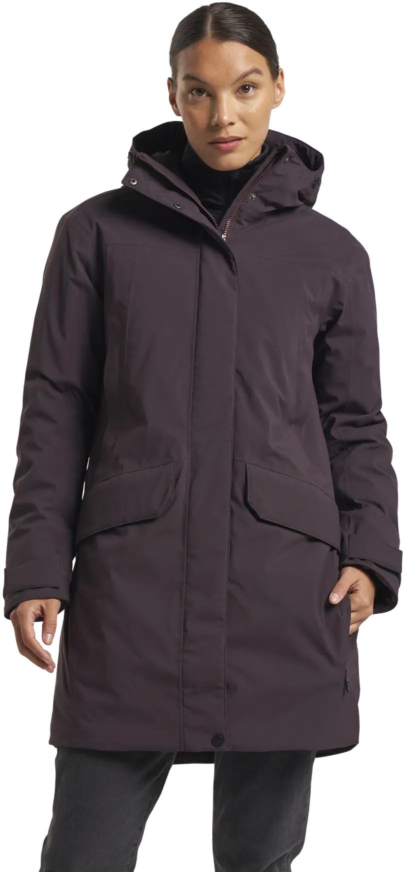 Tenson Tenson W's Eve Jacket Dark Aubergine