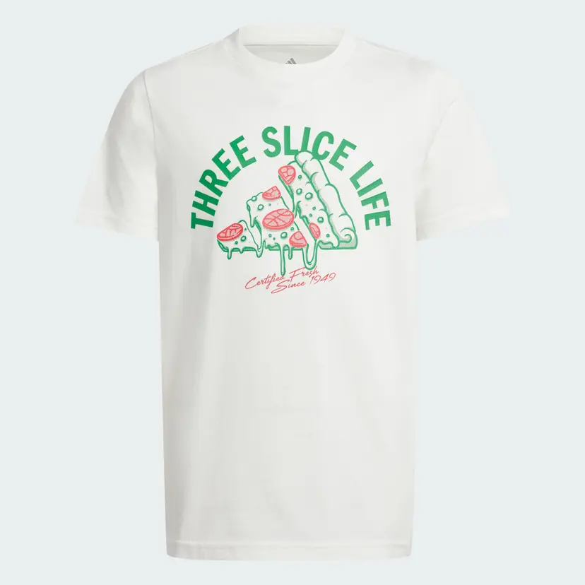 Adidas Lounge Pizza Graphic T-Shirt Kids