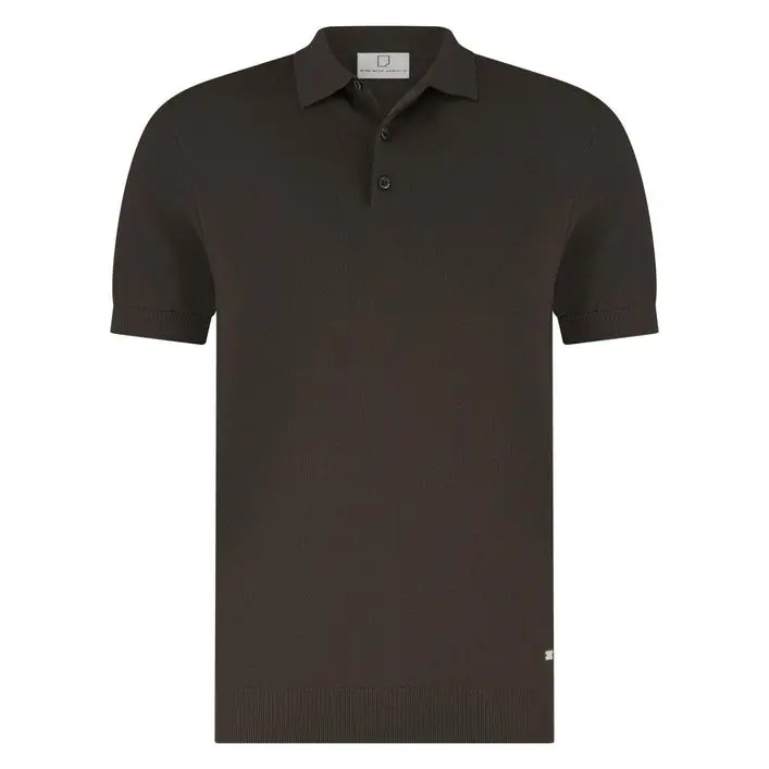 Born With Appetite WOLF KNITTED POLO SS