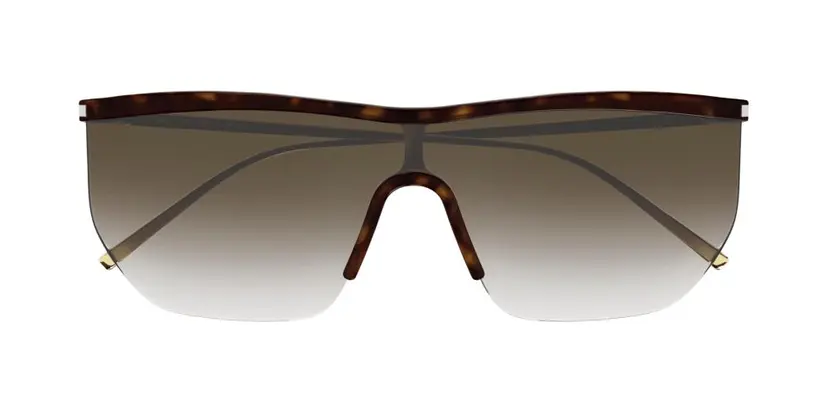 Saint Laurent SL 519 MASK solbriller, havana