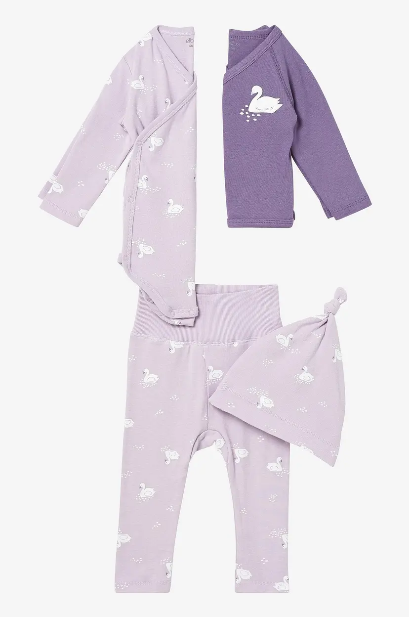 Ellos Collection Startsett Piper 4 deler - Lilla