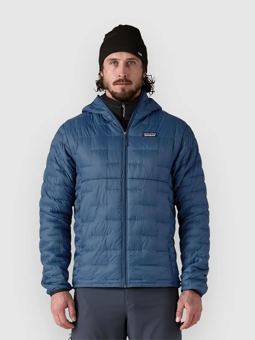 Patagonia Patagonia Micro Puff Hettegenser blå