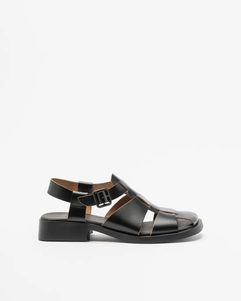 Camper Camper Dana Black Sandals