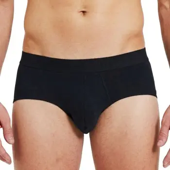 Bread & Boxers Bread and Boxers Brief Multi 3P Svart økologisk bomull Small Herre