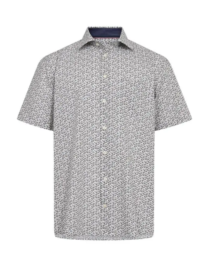 Black Blue Shirt s/s regular fit