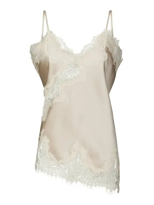 Neo Noir Neo Noir - Viole Lace Top - Champagne