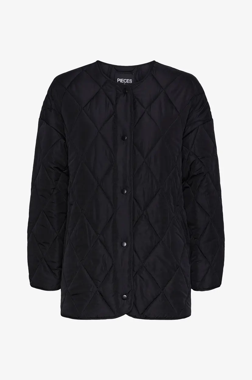 Pieces Jakke pcStella Quilted Jacket - Svart