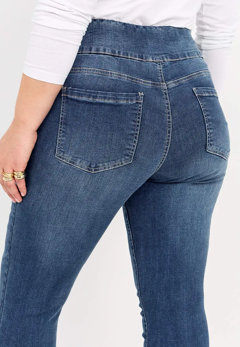 Cellbes of Sweden Stretchy jeggings med høy elastisk midje - to lengder Elin