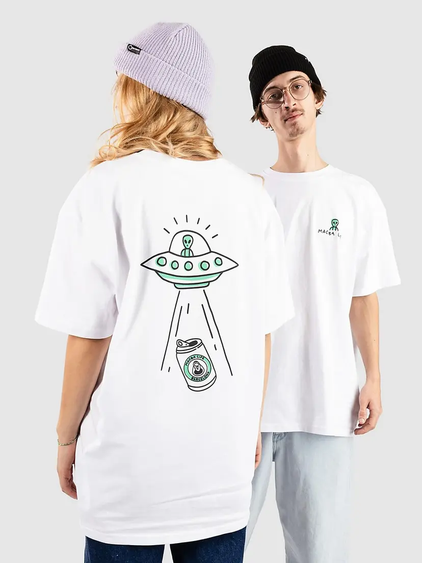 Macba Life Macba Life Alien T-skjorte hvit