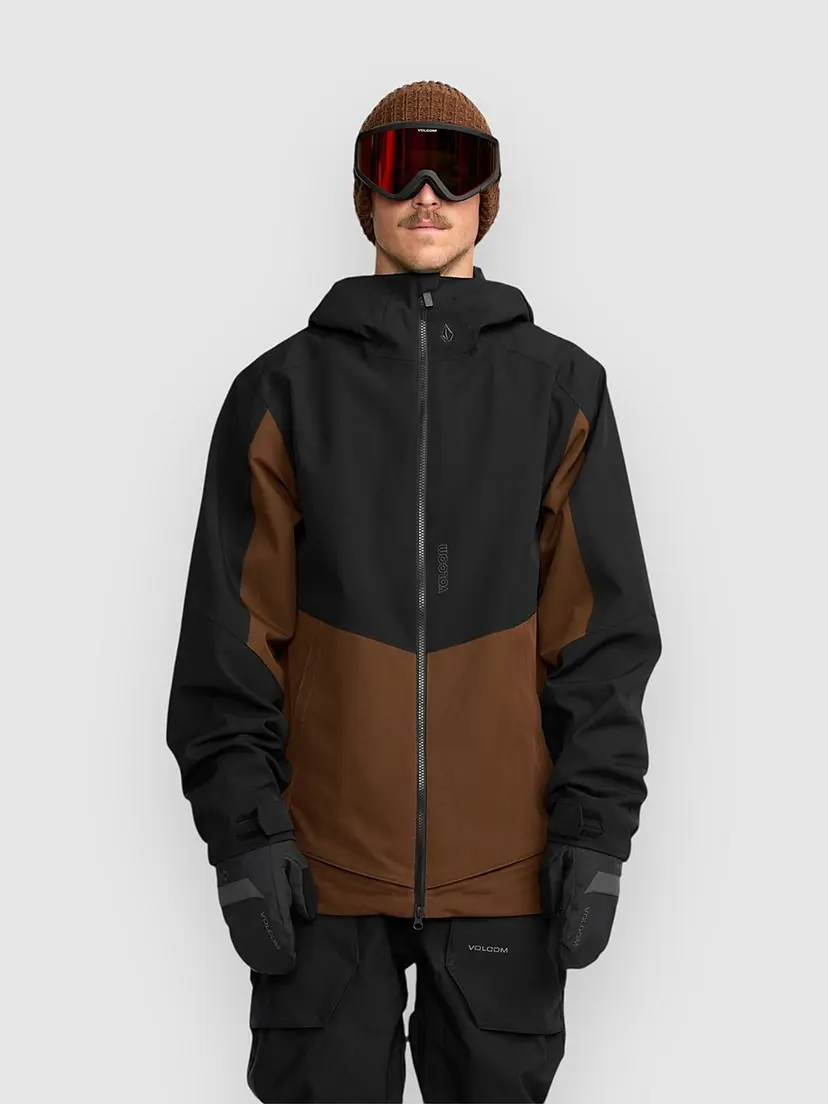 Volcom Volcom Brighton Full Zip Jakke brun