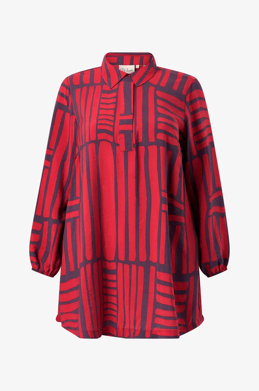Wasabiconcept Bluse waSky 2 - Rød