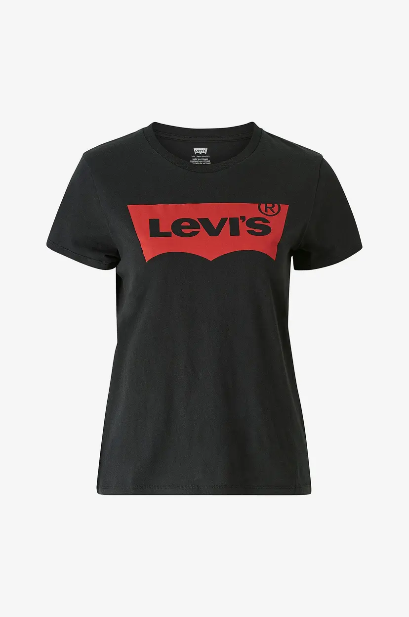 Levi's T-skjorte The Perfect Tee - Svart