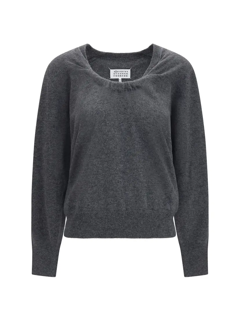 Maison Margiela Maison Margiela Gensere – Grå
