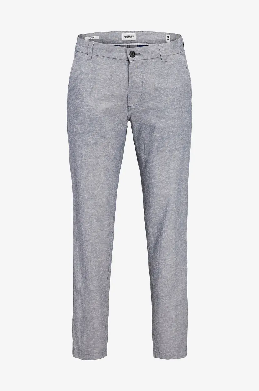 Jack & Jones Bukser jpStace jjSummer Linen Blend Pant S - Grå