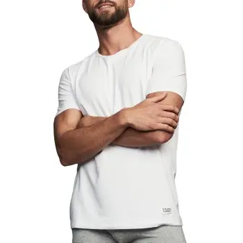 Frank Dandy Frank Dandy Bamboo Straight Tee Hvit X-Large Herre