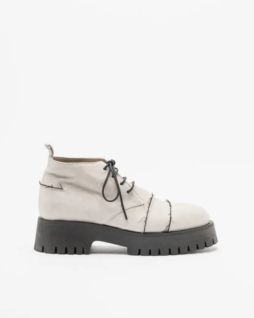 MLO MLO P25I96004 White Ankle Boots