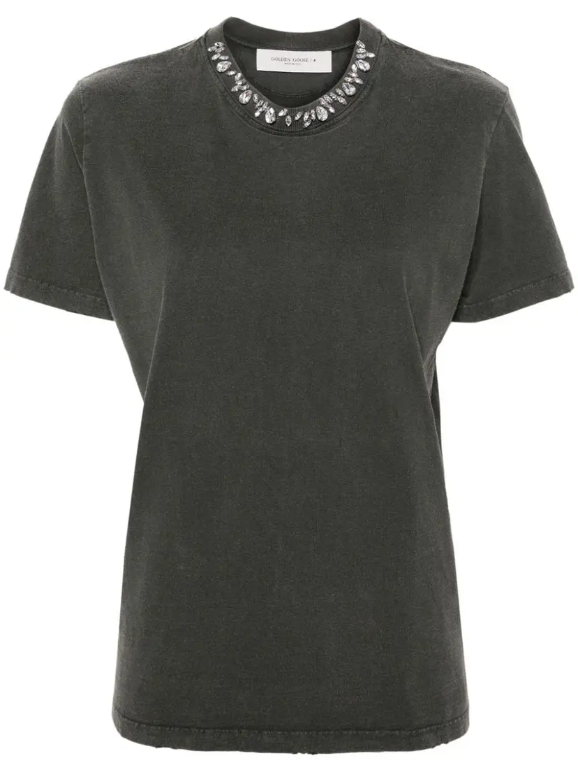 Golden Goose Golden Goose T-skjorter – Grå