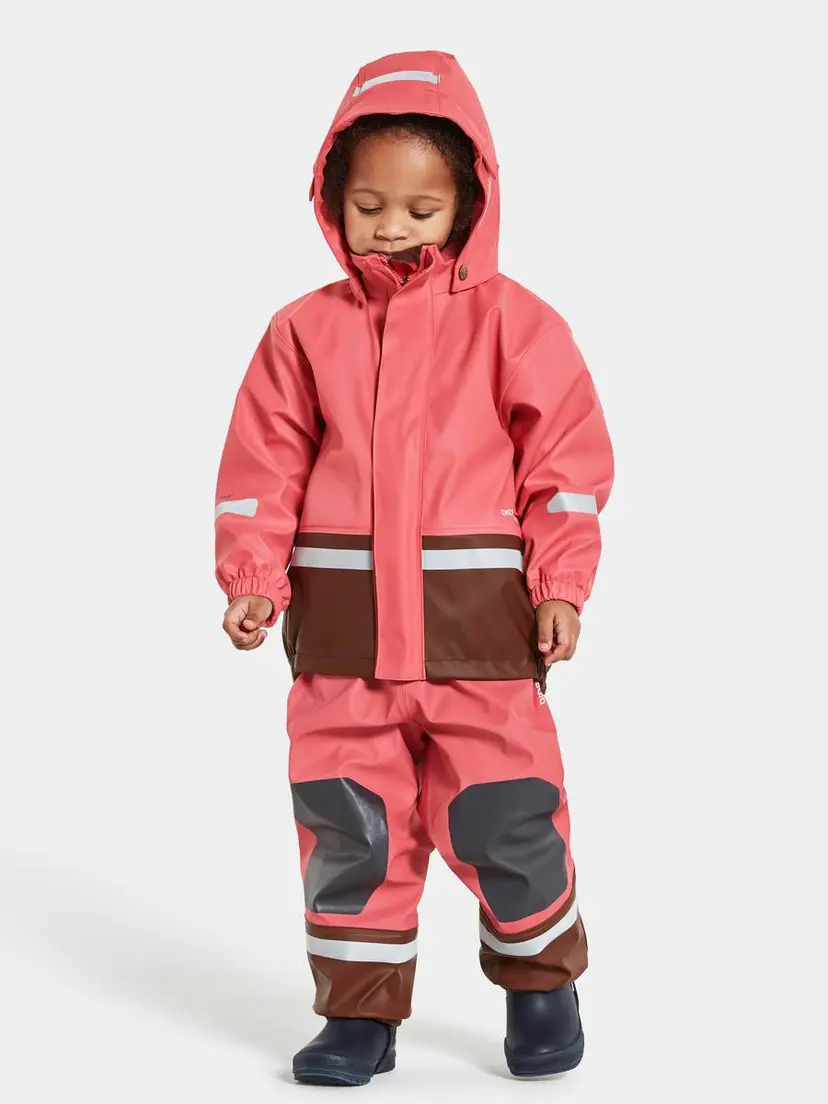 Didriksons Didriksons Boardman Kids Regnsett Peach Rose (90 / 1,5-2 år)