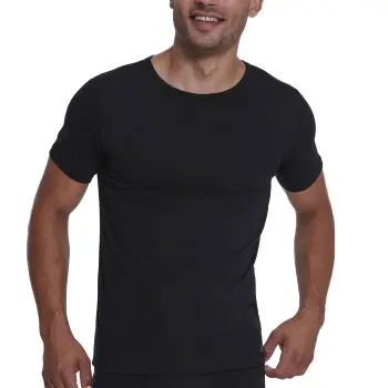 Sloggi Sloggi 2P Men ABC O Neck T Shirt Svart bomull Large Herre