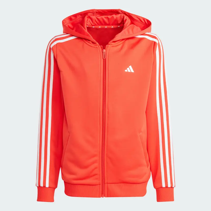 Adidas Train Essentials AEROREADY 3-Stripes Regular-Fit Full-Zip Hettegenser