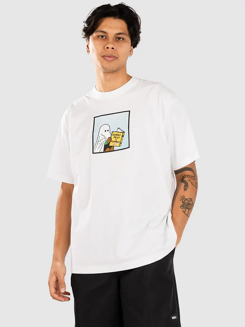 Vans Vans Commitment 4 Dummies Loose T-skjorte hvit