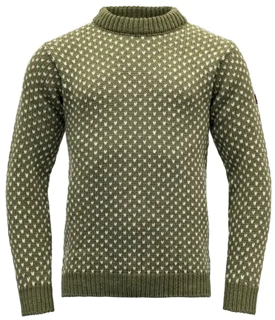 Devold Devold Nordsjø Sweater Crew Neck Olive