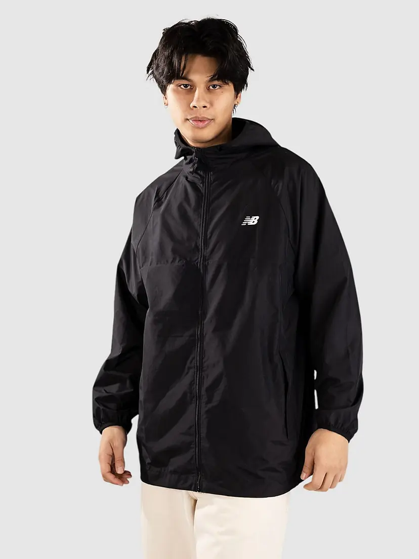 New Balance New Balance Athletics Packable Jakke svart