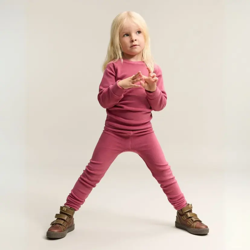 Gullkorn Gullkorn - Jona Fleece-sett Varm Rosa