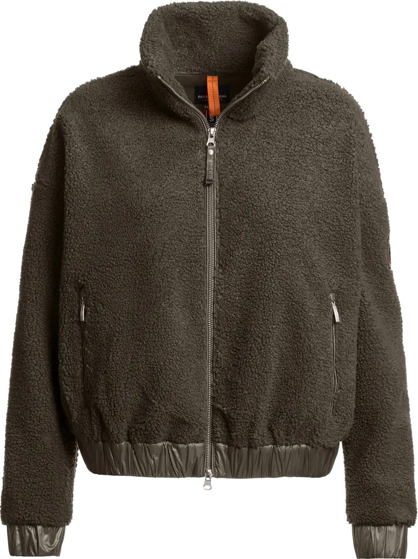 Parajumpers Parajumpers Women's Sori Full-zip Sweatshirt Taggia Olive