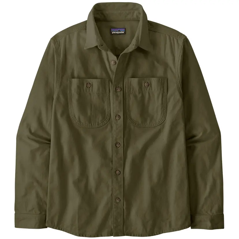 Patagonia Patagonia M's Point Reyes Canvas Shirt Basin Green