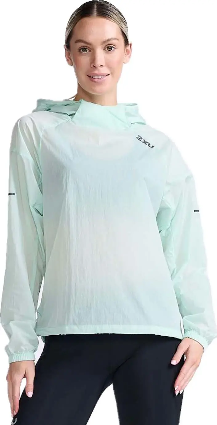 2Xu 2XU Women's Aero Anorak Glacier/Black Reflective