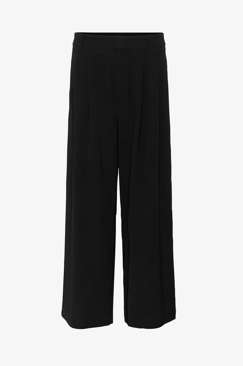 My Essential Wardrobe Bukser mwMille High Wide - Svart