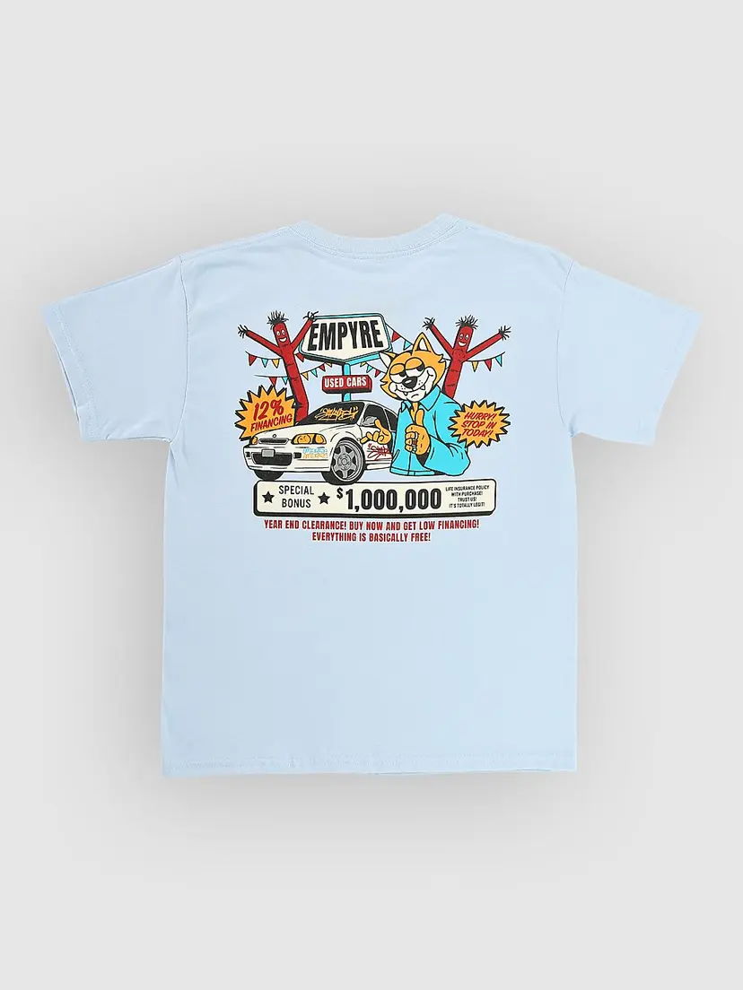 Empyre Empyre Used Cars Kids T-skjorte blå