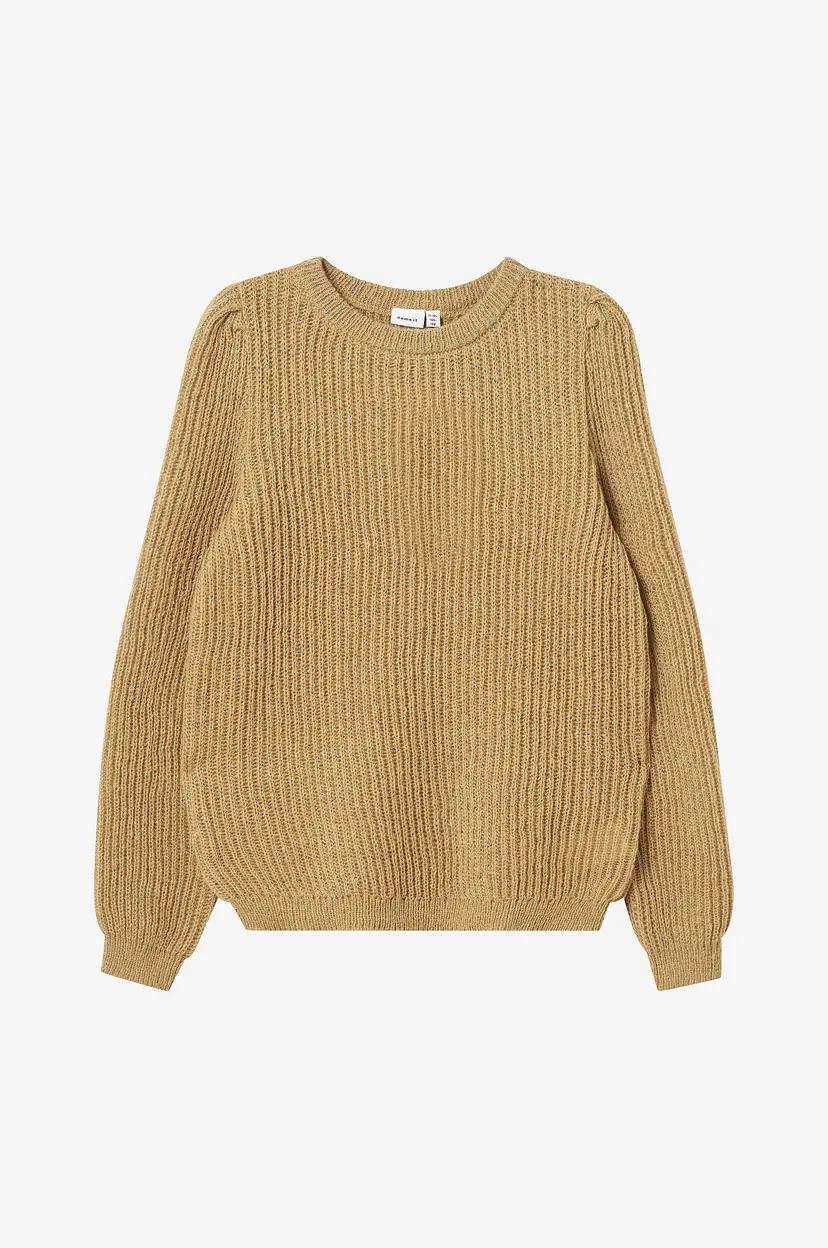 NAME IT Genser nkfNajamaj LS Knit - Beige