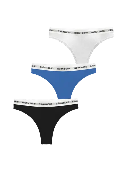 Björn Borg Logo Thongs 3-pack