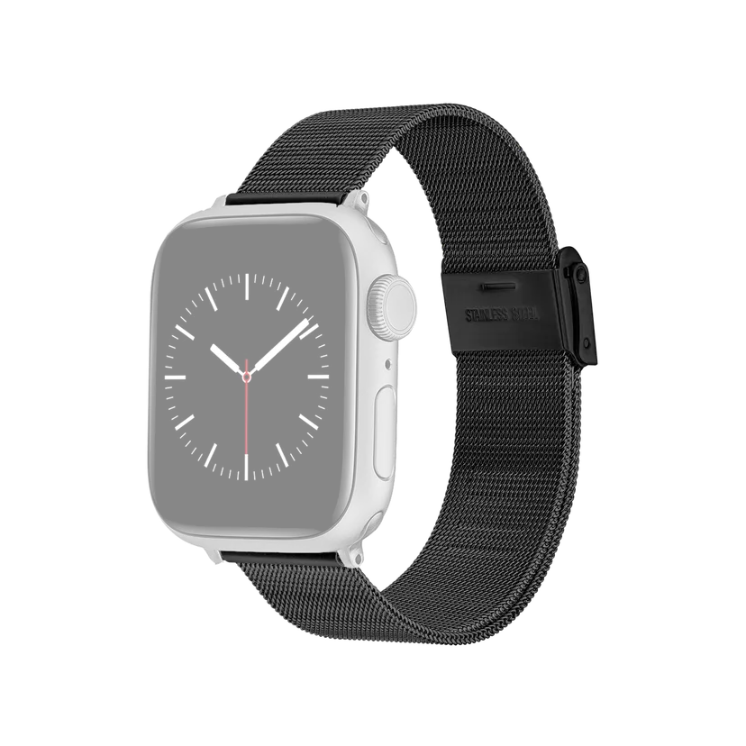 Daniel Wellington Black Strap Smartwatch Mesh | DW