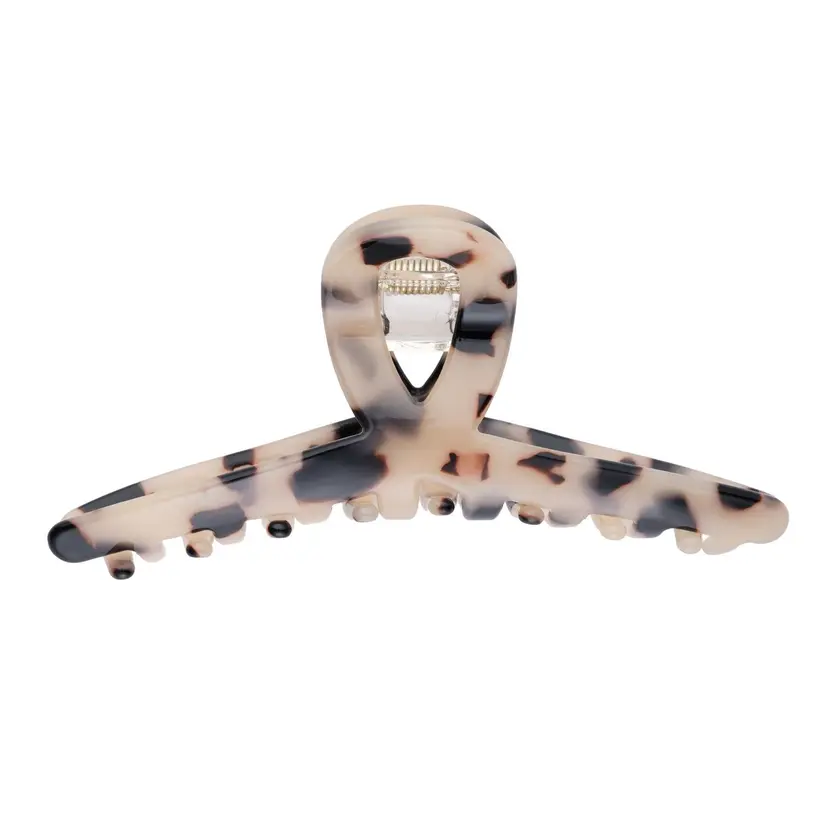 Dark Loop Hair Claw Sand Tortoise